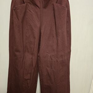 Old Navy Maroon High-Rise Pants